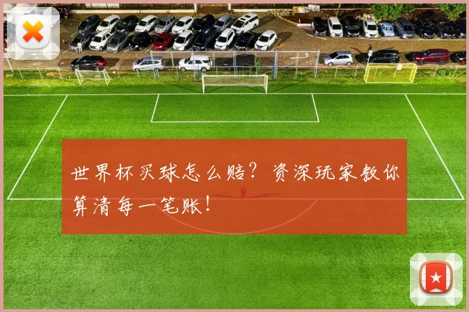 世界杯买球怎么赔?资深玩家教你算清每一笔账!
