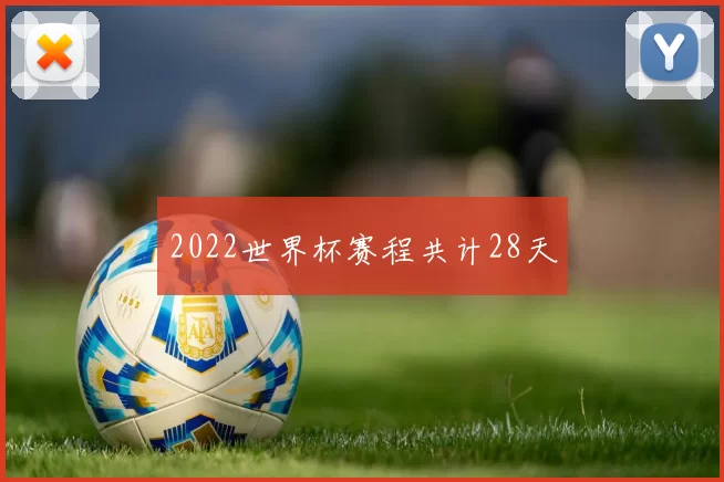 2022世界杯赛程共计28天